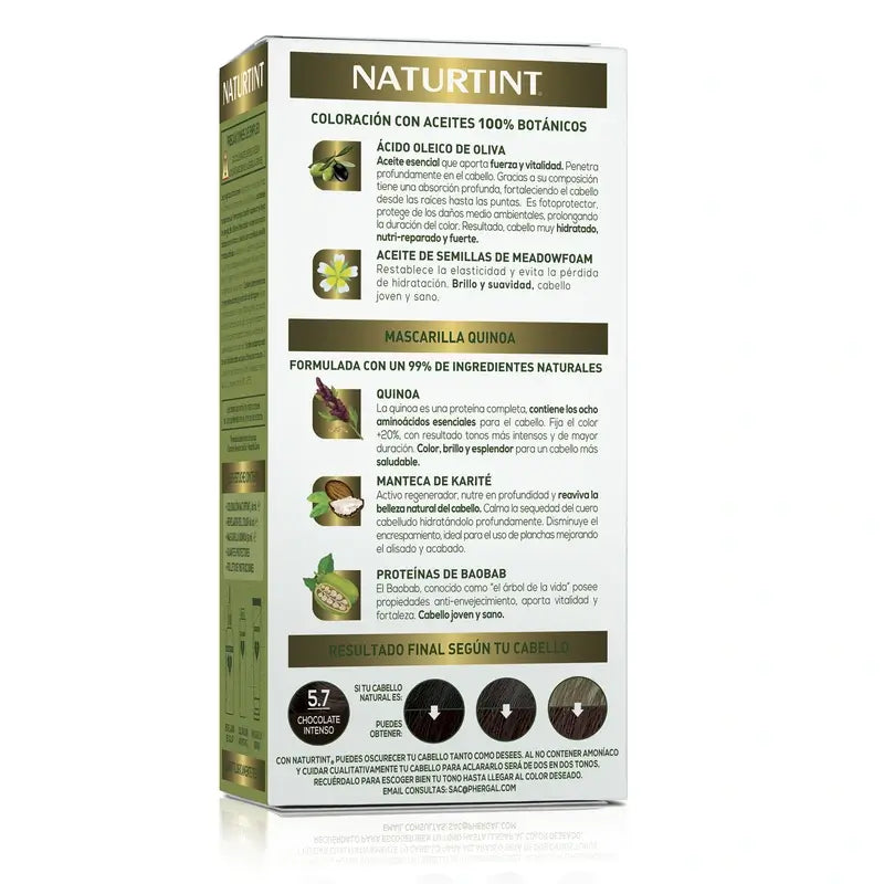 Naturtint Colorante Permanente Senza Ammoniaca 5.7 - Cioccolato Intenso