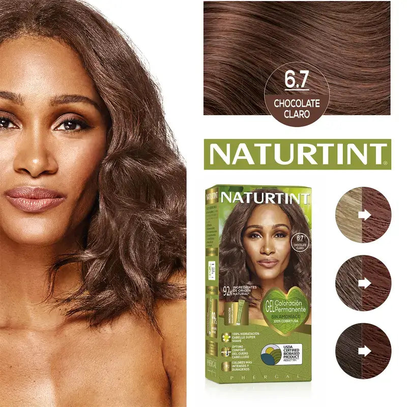 Naturtint Tintura permanente Tintura senza ammoniaca 6.7 - Cioccolato chiaro