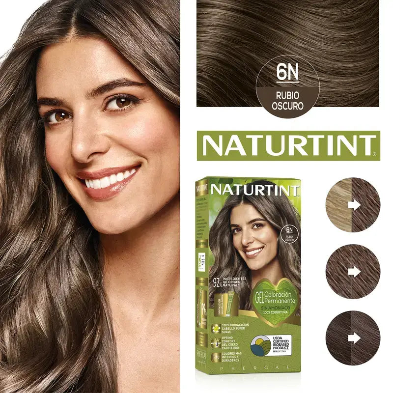 Naturtint Tintura Permanente Senza Ammoniaca 6N - Biondo Scuro