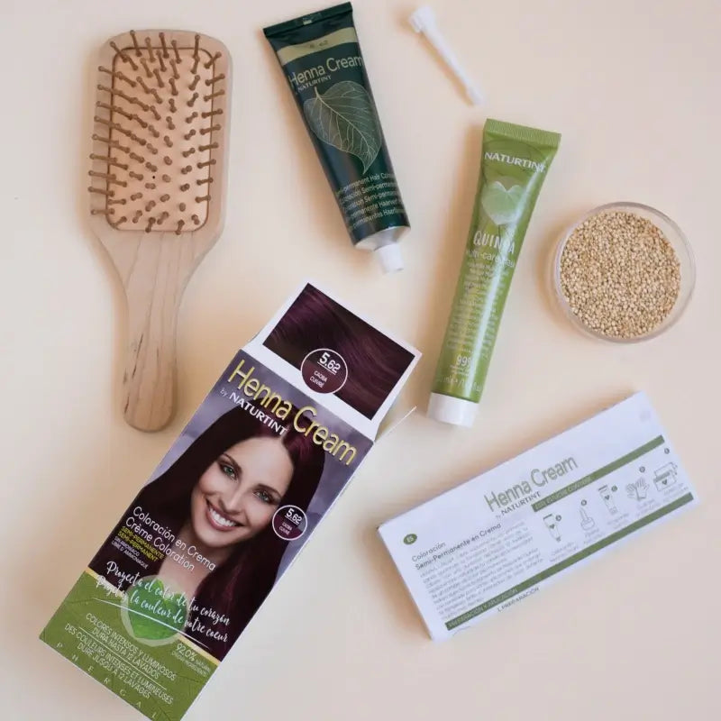 Naturtint Crema Henné Colorazione Naturale Semi-Permanente Senza Ammoniaca Colore per capelli 5,62 Auburn