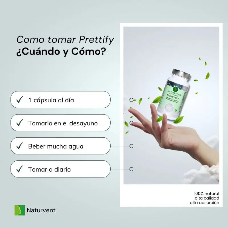 Naturvent Antirughe Prettify, 60 capsule