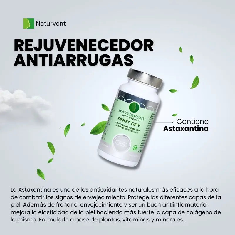 Naturvent Antirughe Prettify, 60 capsule
