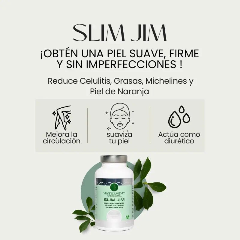 Naturvent Anti-Cellulite Slim Jim, 100 capsule