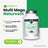 Naturvent Multivitamins Multi Mega Multivitaminico, 90 capsule