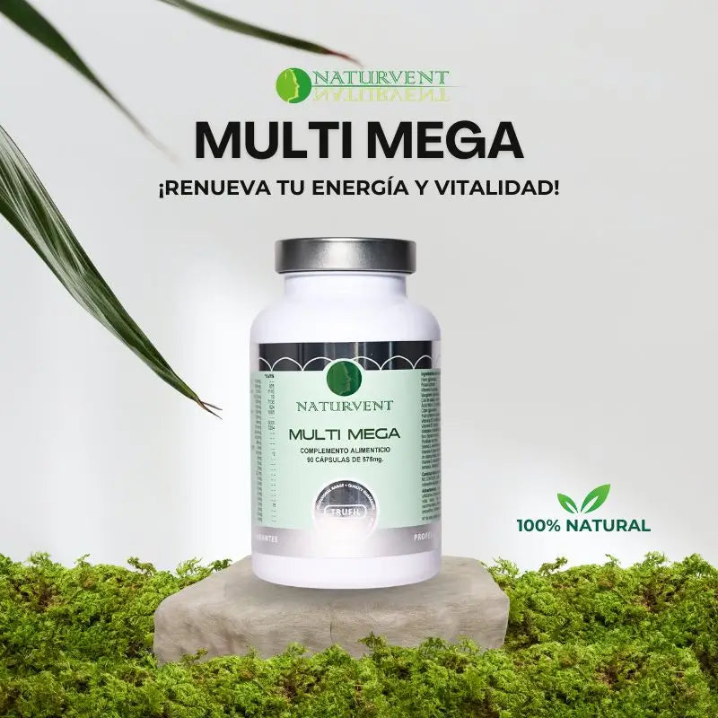 Naturvent Multivitamins Multi Mega Multivitaminico, 90 capsule