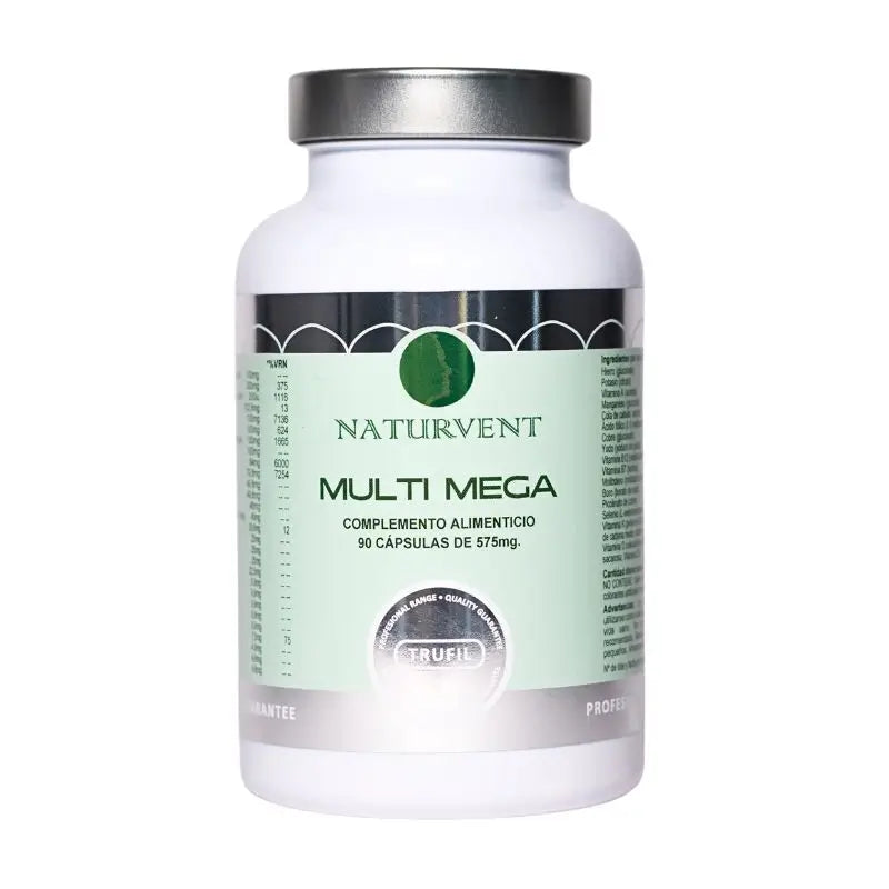 Naturvent Multivitamins Multi Mega Multivitaminico, 90 capsule