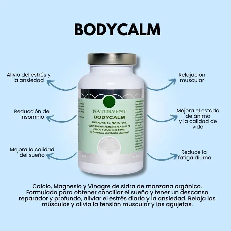 Naturvent Bodycalm Rilassante, 120 capsule