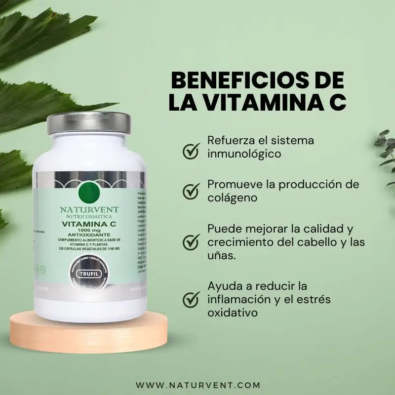 Naturvent Vitamine Vitamina C 120 capsule