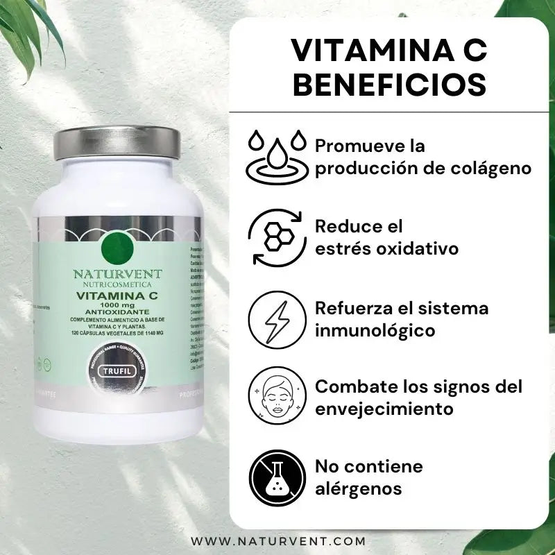Naturvent Vitamine Vitamina C 120 capsule