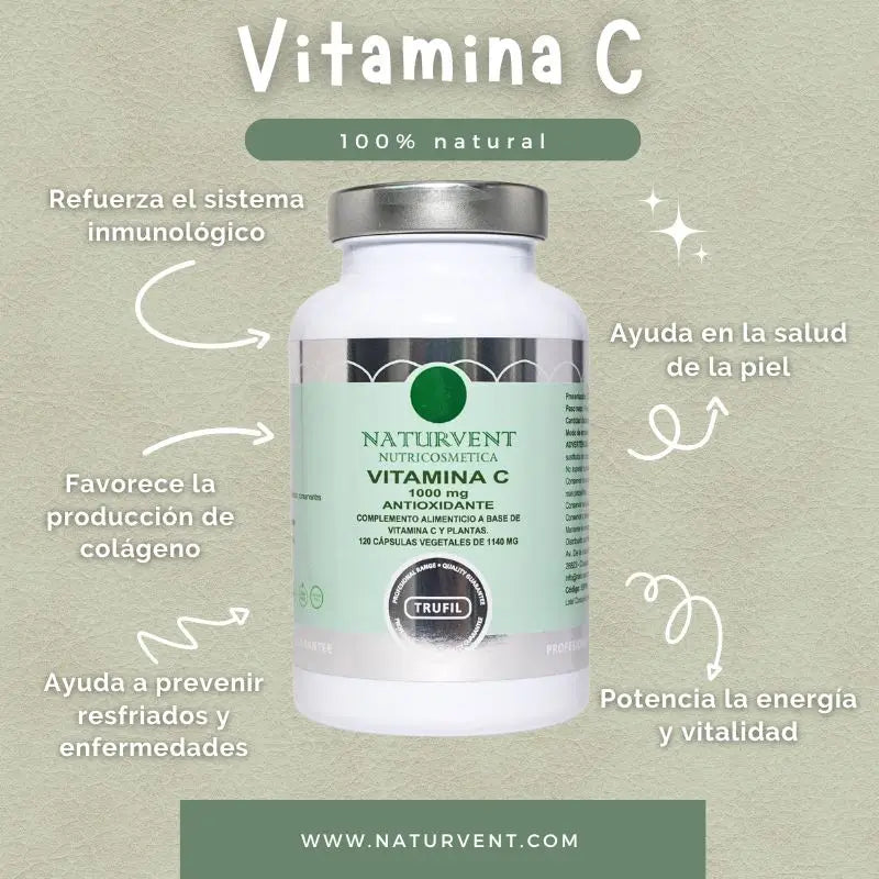 Naturvent Vitamine Vitamina C 120 capsule