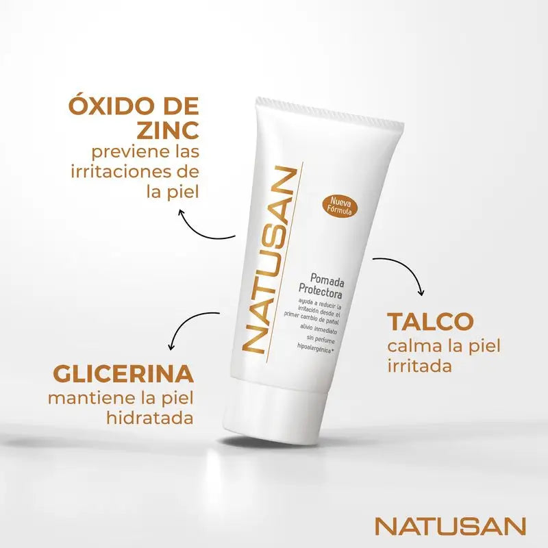 Natusan Crema Pannolini Ipoallergenica Anti Irritazione, 100 ml
