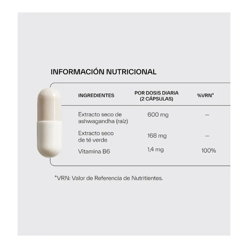 Ndl Pro-Health Ashwagandha Ksm-66 biologica + L-teanina, 120 capsule