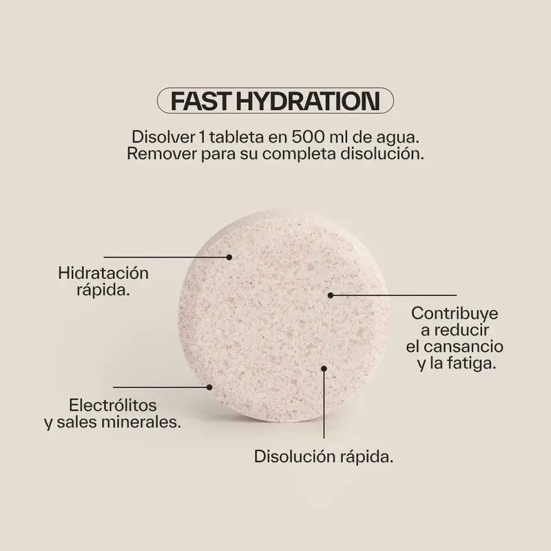 NDL Pro-Health Idratazione Rapida Compresse Effervescenti al gusto di arancia, Confezione da 2, 40 Compresse
