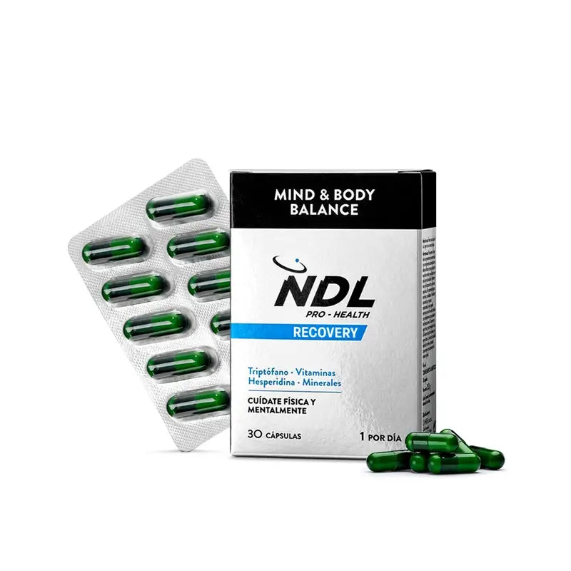 NDL Pro-Health Mind & Body Balance, triptofano con magnesio e vitamina B6, 30 capsule