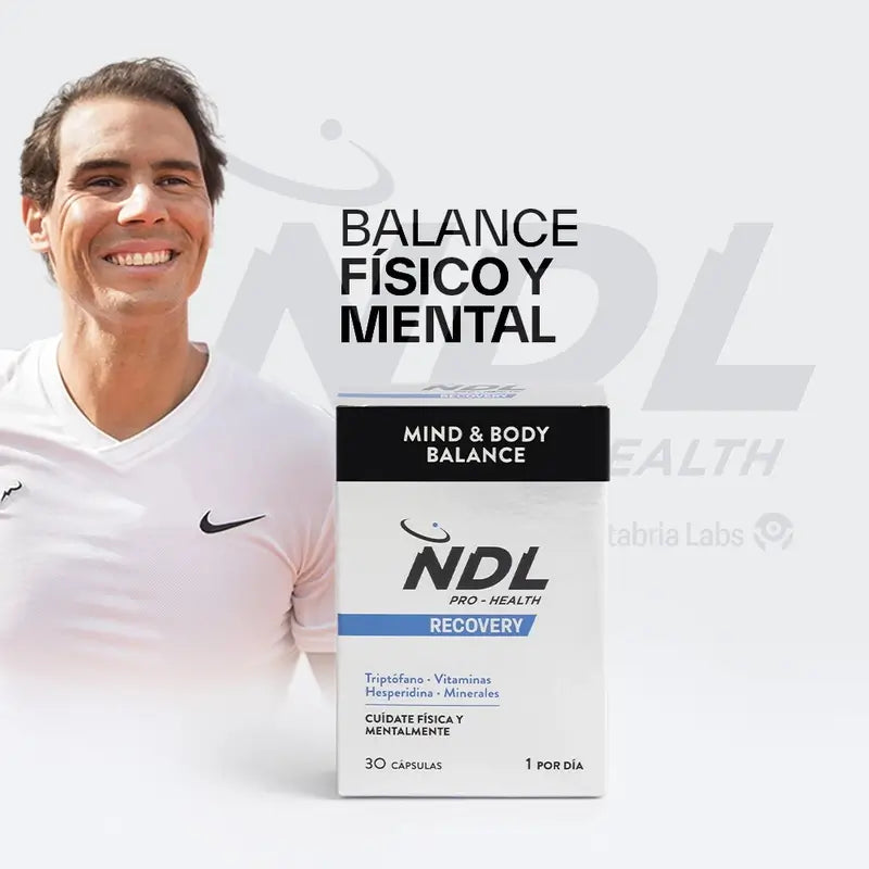 NDL Pro-Health Mind & Body Balance, triptofano con magnesio e vitamina B6, 30 capsule
