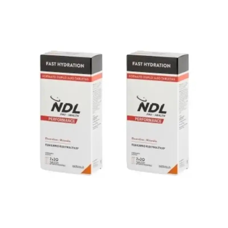 Ndl Pro-Health Ndl Pro-Health Compresse Effervescenti a Idratazione Rapida Gusto Arancia, Confezione da 4, 80 Compresse