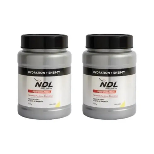 Ndl Pro-Health Idratazione ed Energia Lime - Sapore di limone, 2X750G
