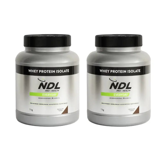 Ndl Pro-Health Whey Protein Isolate - Proteine isolate, Chocolate Fusion , 2X1 Kg