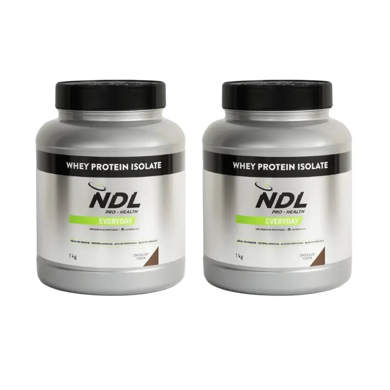 Ndl Pro-Health Whey Protein Isolate - Proteine isolate, Chocolate Fusion , 2X1 Kg
