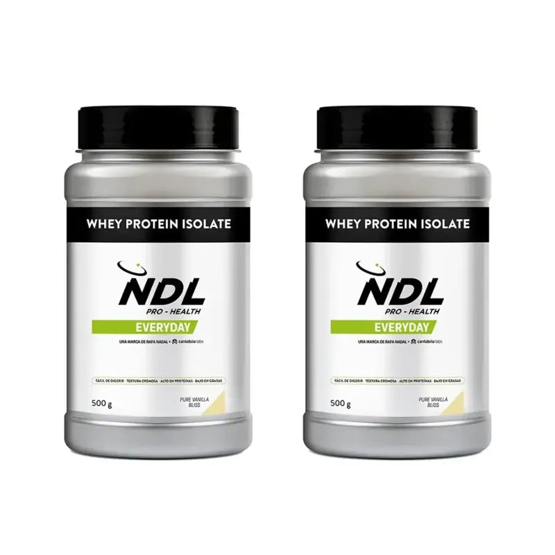 Ndl Pro-Health Proteine Whey Isolate - Proteine isolate, Pure Vanilla Bliss , 2X500 G
