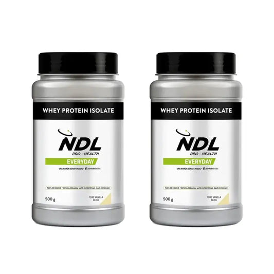 Ndl Pro-Health Proteine Whey Isolate - Proteine isolate, Pure Vanilla Bliss , 2X500 G