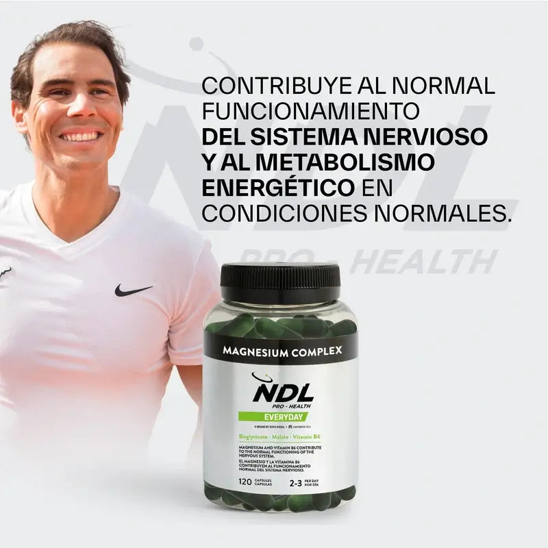 NDL Pro-Health Triplo Magnesio, 120 Capsule