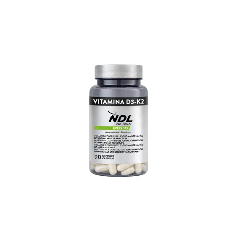 Ndl Pro-Health  Vitamina D3 e K2, 90 capsule