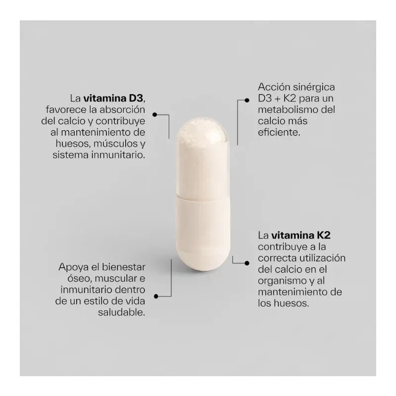 Ndl Pro-Health  Vitamina D3 e K2, 90 capsule