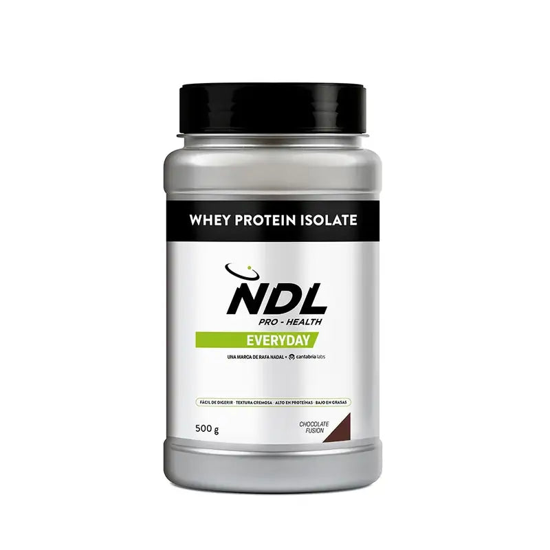 Ndl Pro-Health Whey Protein Isolate - Proteine isolate, Chocolate Fusion, 500 g