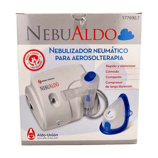 Nebualdo Nebulizzatore pneumatico per aerosolterapia