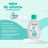 NENUCO Borsa da toilette in stoffa per bambini con sapone e Eau de Toilette, 2x200 ml.
