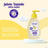NENUCO Borsa da toilette in stoffa per bambini con sapone e Eau de Toilette, 2x200 ml.