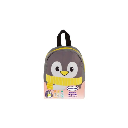 Nenuco Baby Pack Penguin Marsupio, Colonia, Sapone, Shampoo, 3x200 ml