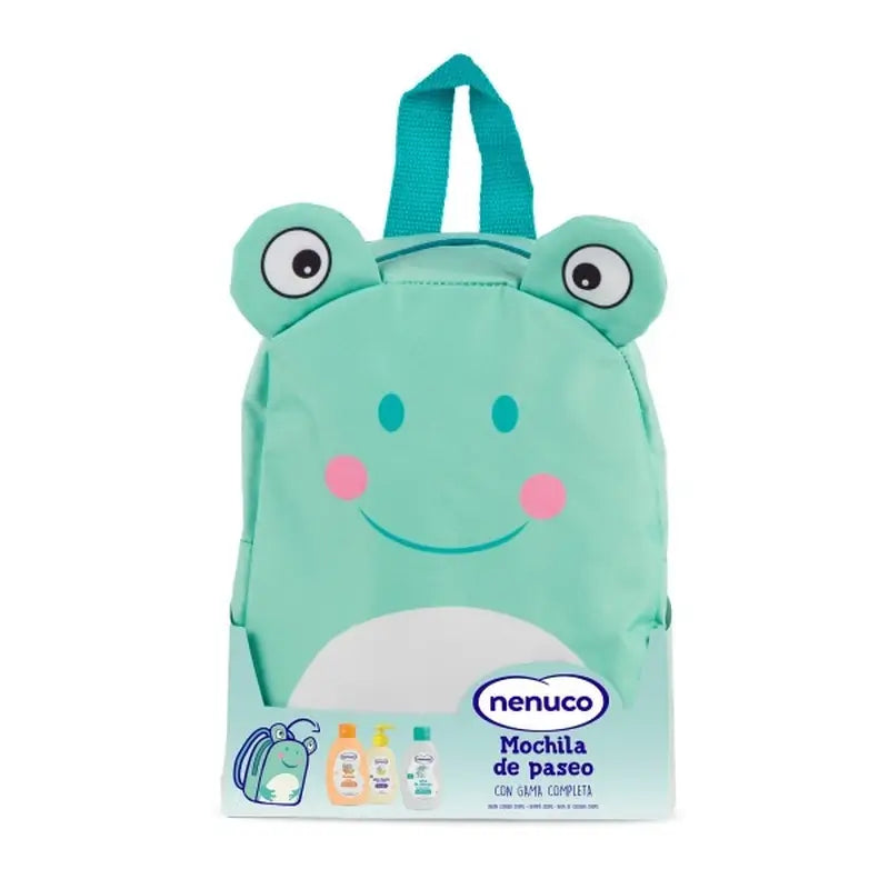 Nenuco Baby Pack Marsupio Rana, con profumo, sapone e shampoo, 3x200ml