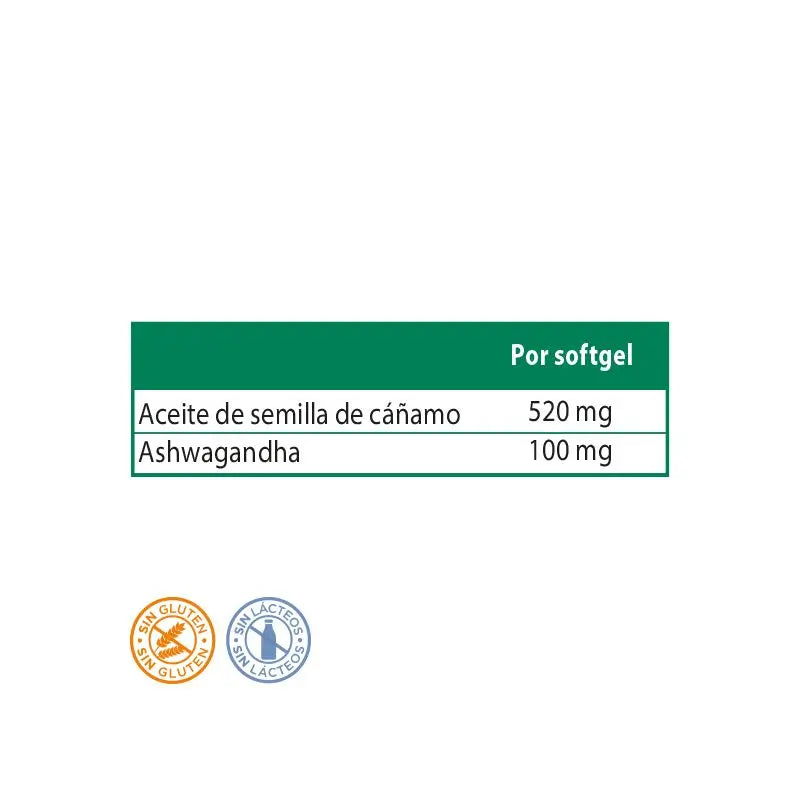 Neo Cannabidoil Ashwagandha, 30 capsule
