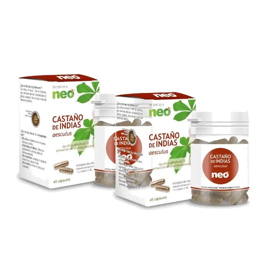 Neo Castaño De Indias, 45 capsule, confezione da 2