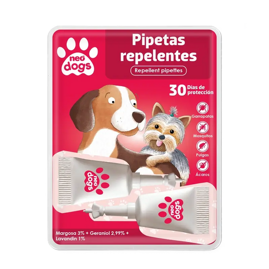 Neo Dogs Anti-Insect Repellent Pipette 2 pezzi
