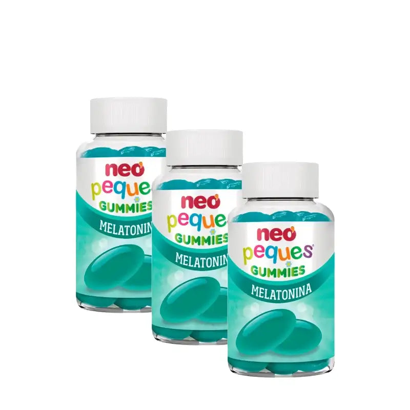 Neo Peques Melatonina, 30 caramelle gommose, confezione da 3