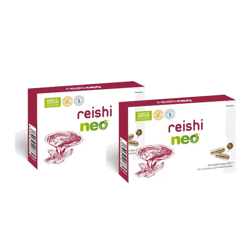 Neo Reishi, 60 capsule, confezione da 2