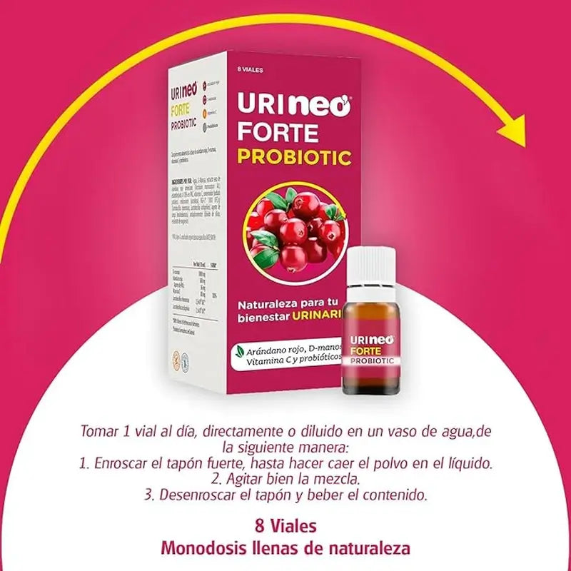 Neo Urineo Forte Probiotico, 8x10 ml