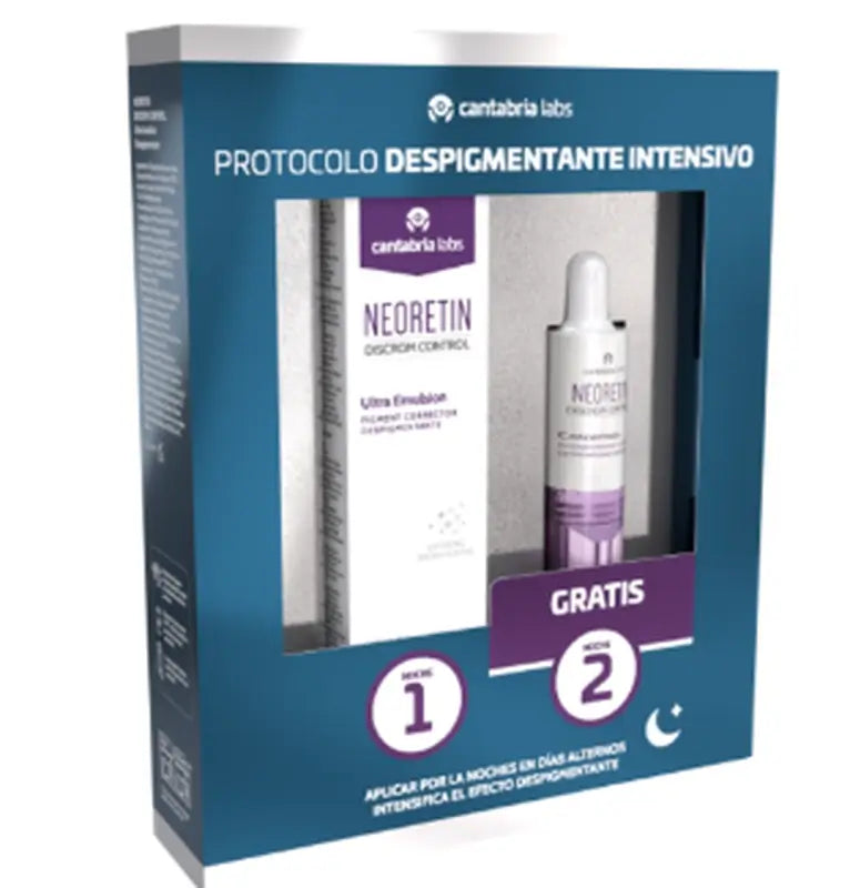 Neoretin Pack Depigmenting Discrom Ultra Emulsione + Minitalla Concentrato