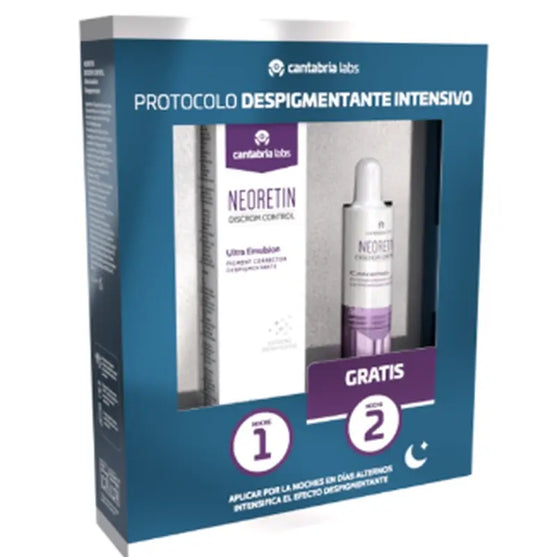 Neoretin Pack Depigmenting Discrom Ultra Emulsione + Minitalla Concentrato
