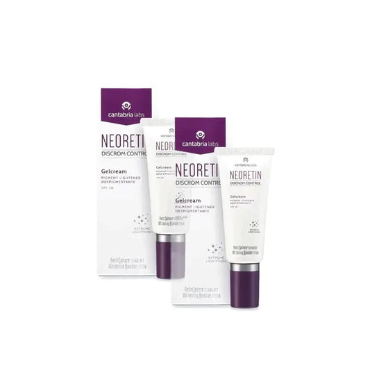 Neoretin Discrom Control Gelcream SPF 50+, 40 ml, confezione da 2