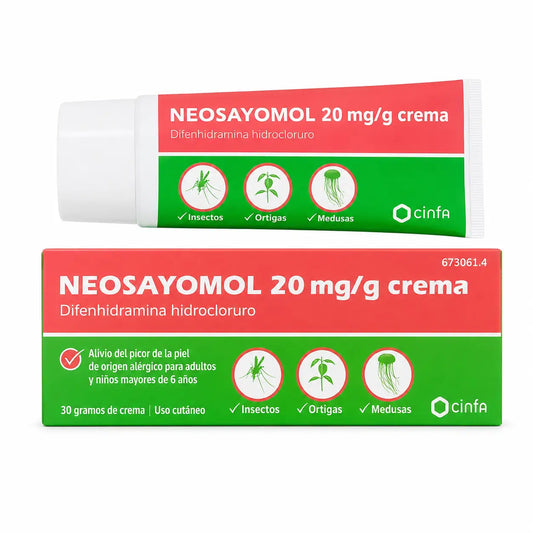 Neosayomol 20 mg/g Crema 30 g
