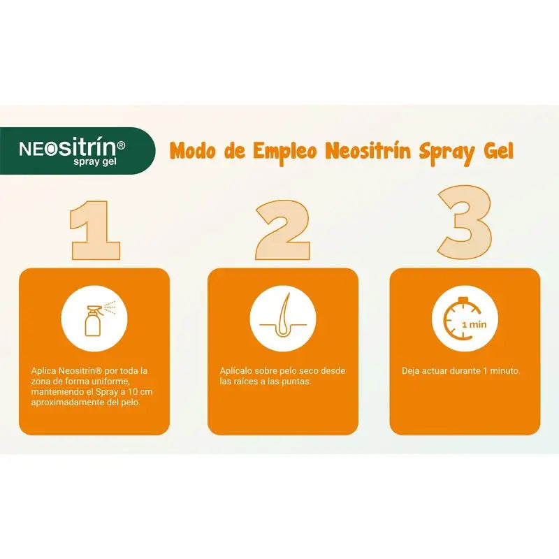 NEOsitrin® Gel liquido antipidocchi Spray 60 ml