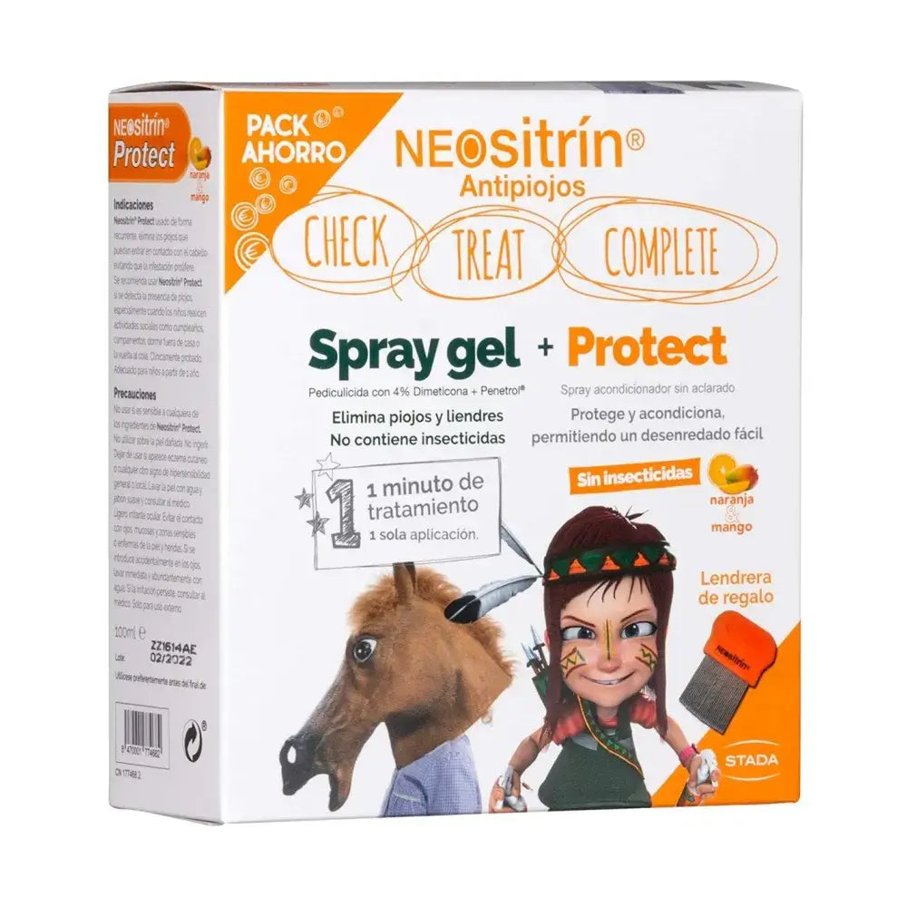 Pacchetto di protezione Neositrin + Gel spray + Lendrera