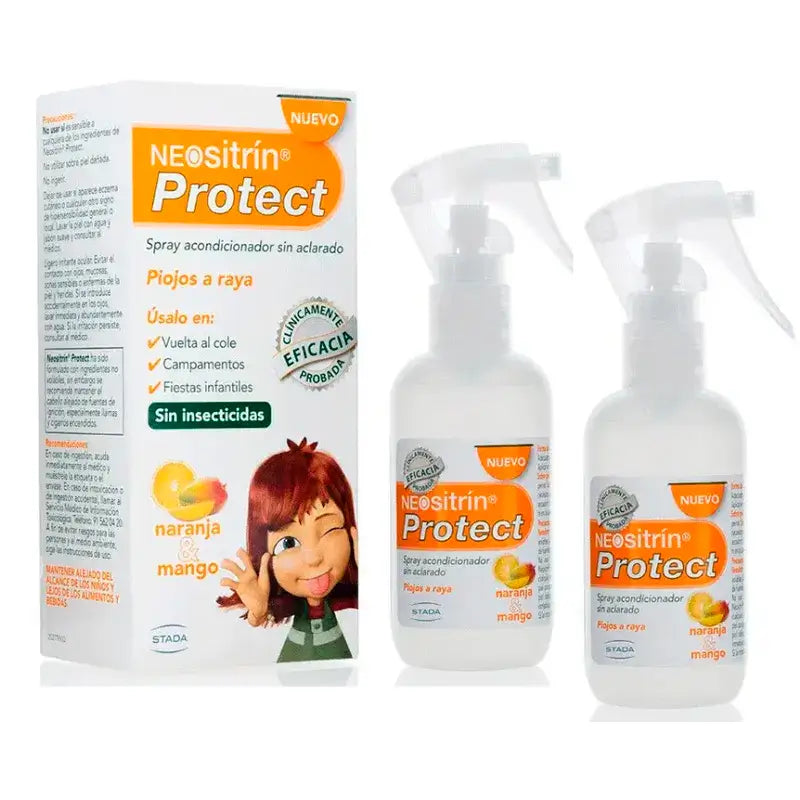 NEOsitrin® Protect Balsamo Antipidocchi Spray, Confezione 2 x 100 ml