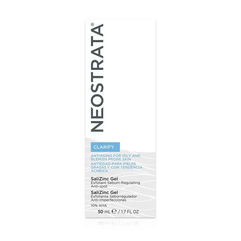 Neostrata SaliZinc Gel, gel esfoliante per il viso con acido salicilico e 10% AHA 50ml