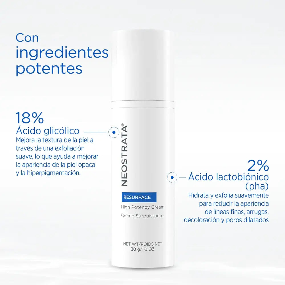 Neostrata High Potency Cream, crema idratante per il viso, crema antirughe 30g