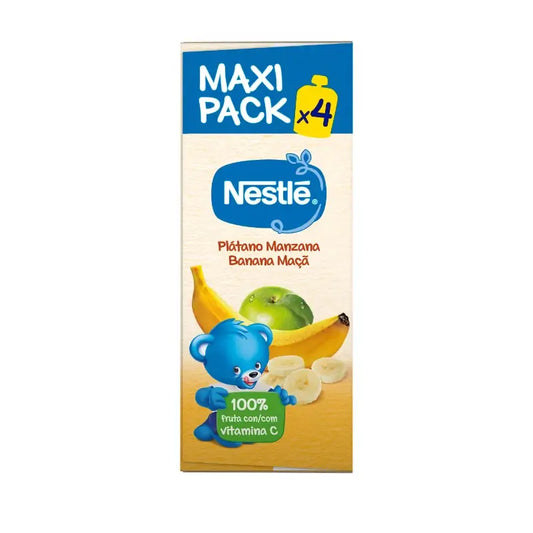 Bustina di banana e mela Nestlé, 4X90g